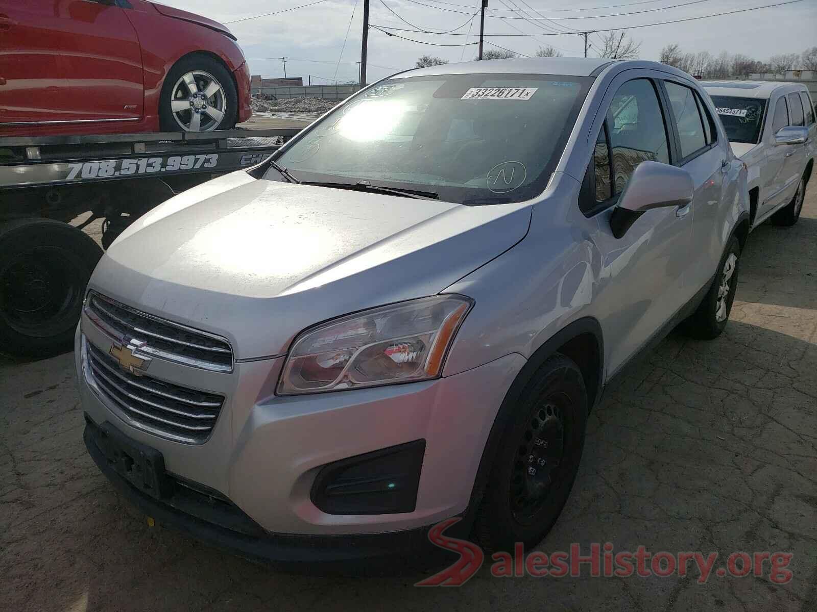 KL7CJKSB5GB666643 2016 CHEVROLET TRAX