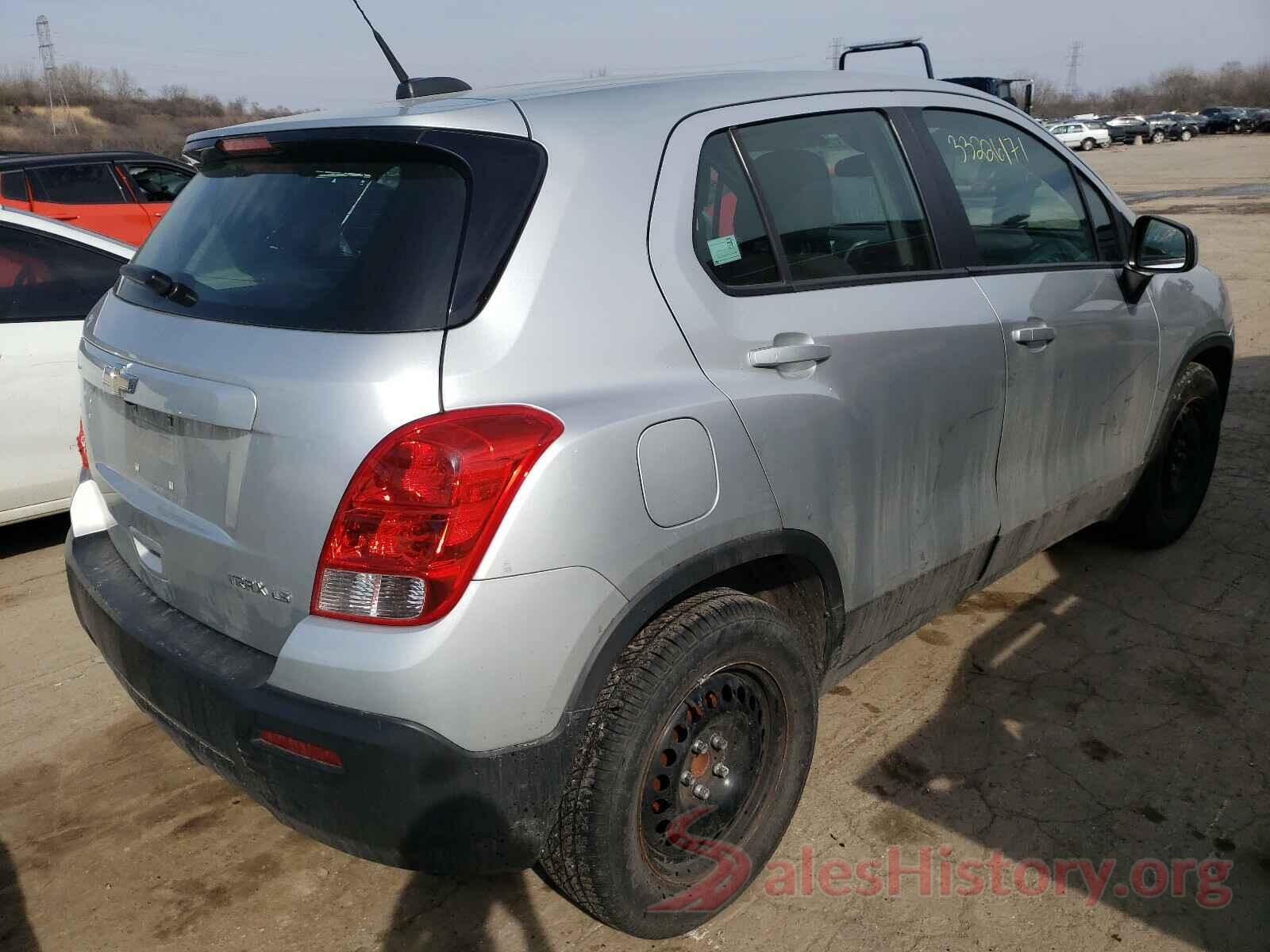 KL7CJKSB5GB666643 2016 CHEVROLET TRAX