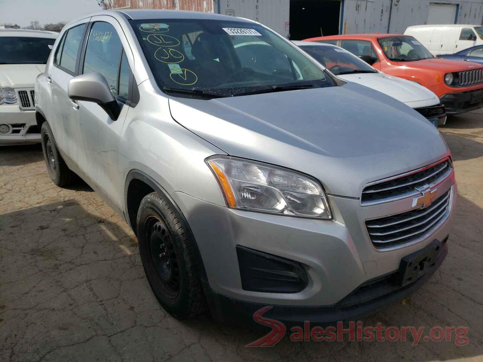 KL7CJKSB5GB666643 2016 CHEVROLET TRAX