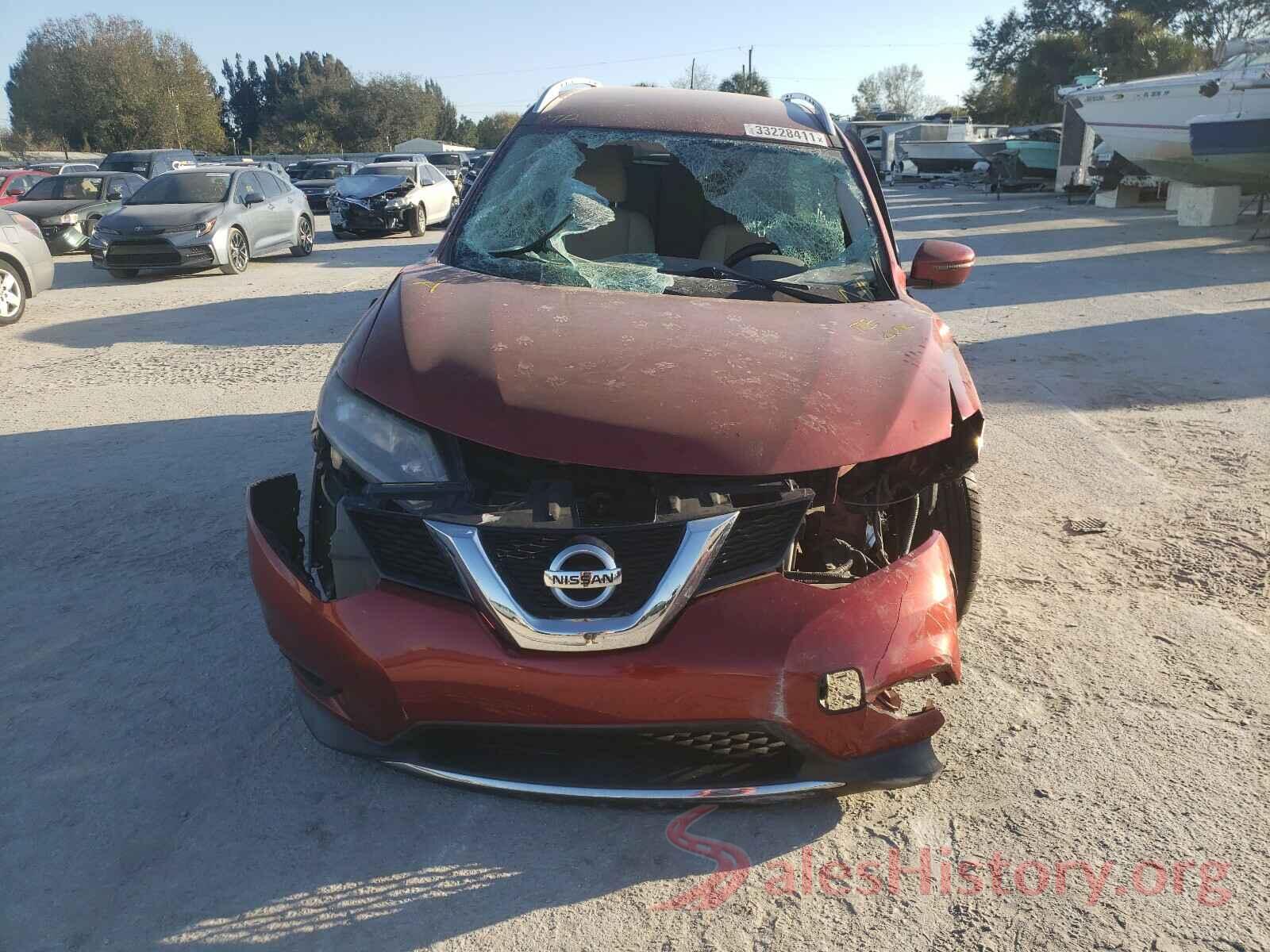 KNMAT2MT9GP670949 2016 NISSAN ROGUE