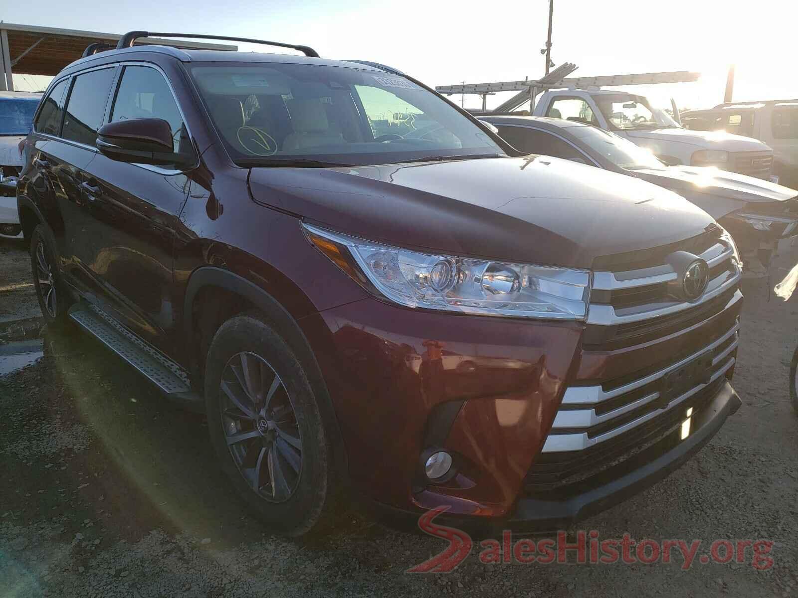 5TDKZRFH8HS203260 2017 TOYOTA HIGHLANDER