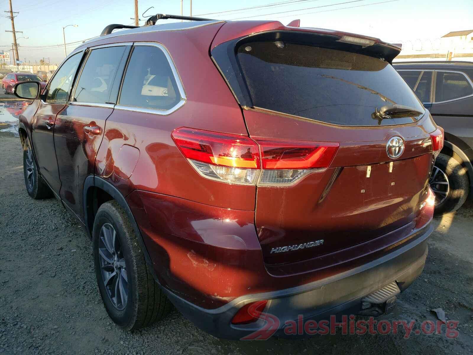 5TDKZRFH8HS203260 2017 TOYOTA HIGHLANDER