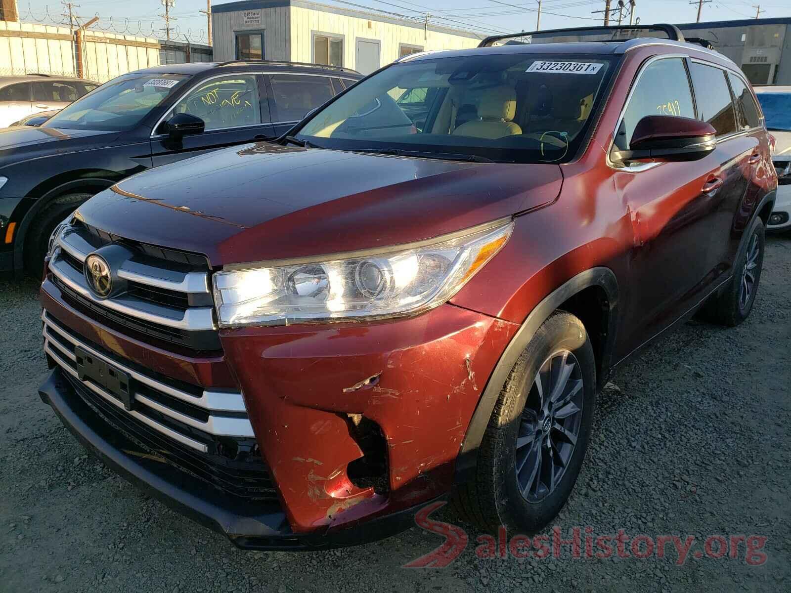 5TDKZRFH8HS203260 2017 TOYOTA HIGHLANDER