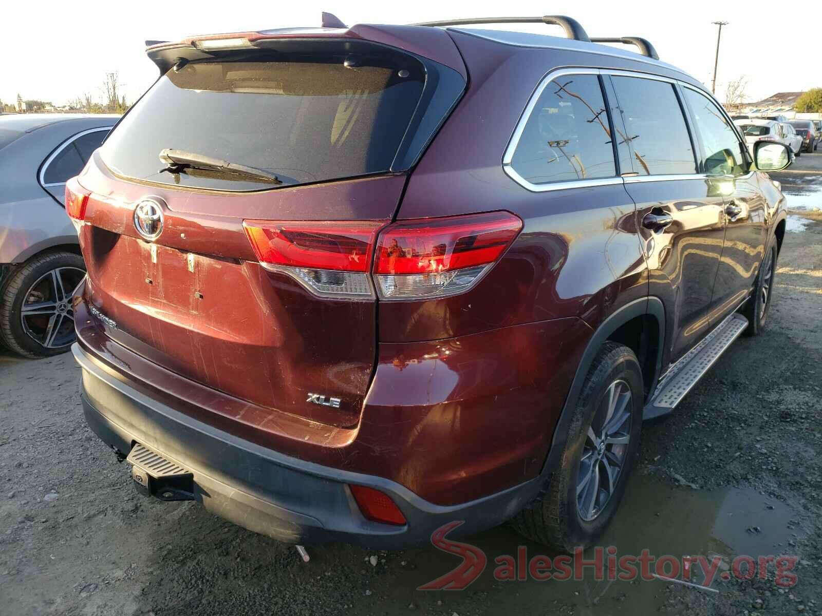 5TDKZRFH8HS203260 2017 TOYOTA HIGHLANDER