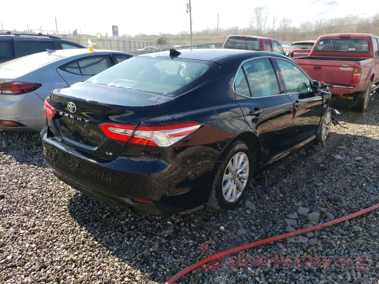 4T1B11HK0KU803920 2019 TOYOTA CAMRY