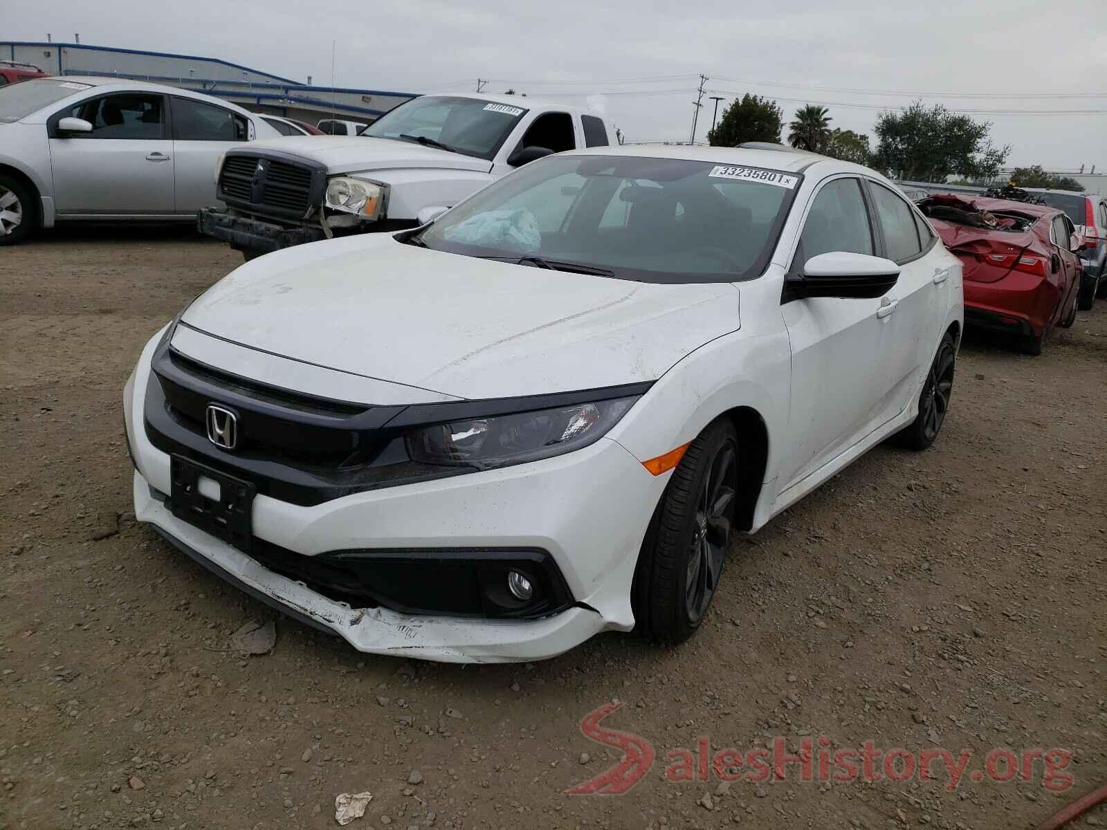 2HGFC2F88LH524637 2020 HONDA CIVIC