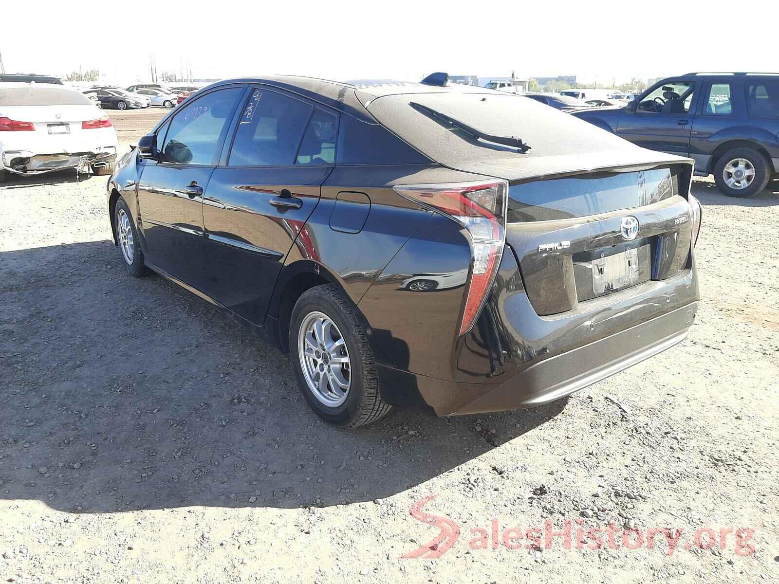 JTDKARFU2G3015032 2016 TOYOTA PRIUS