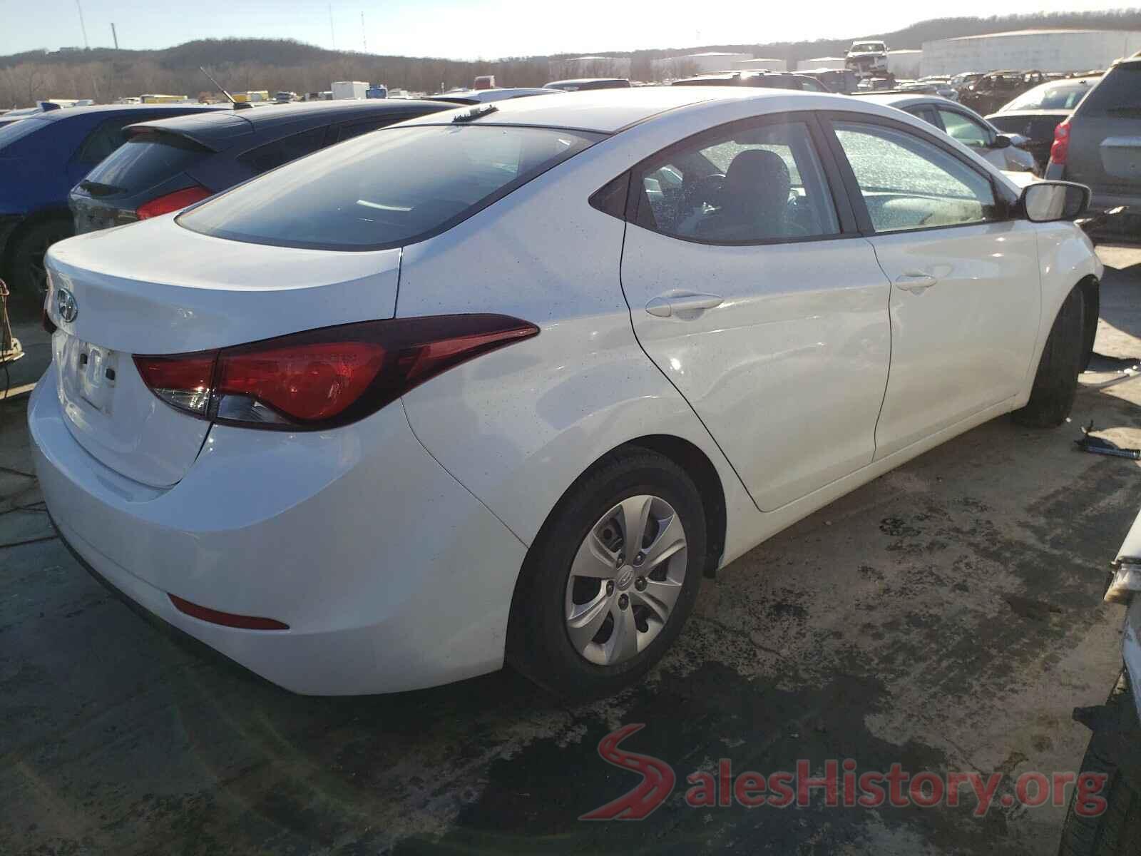 5NPDH4AEXGH704540 2016 HYUNDAI ELANTRA