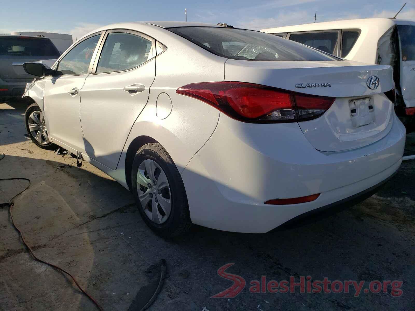 5NPDH4AEXGH704540 2016 HYUNDAI ELANTRA