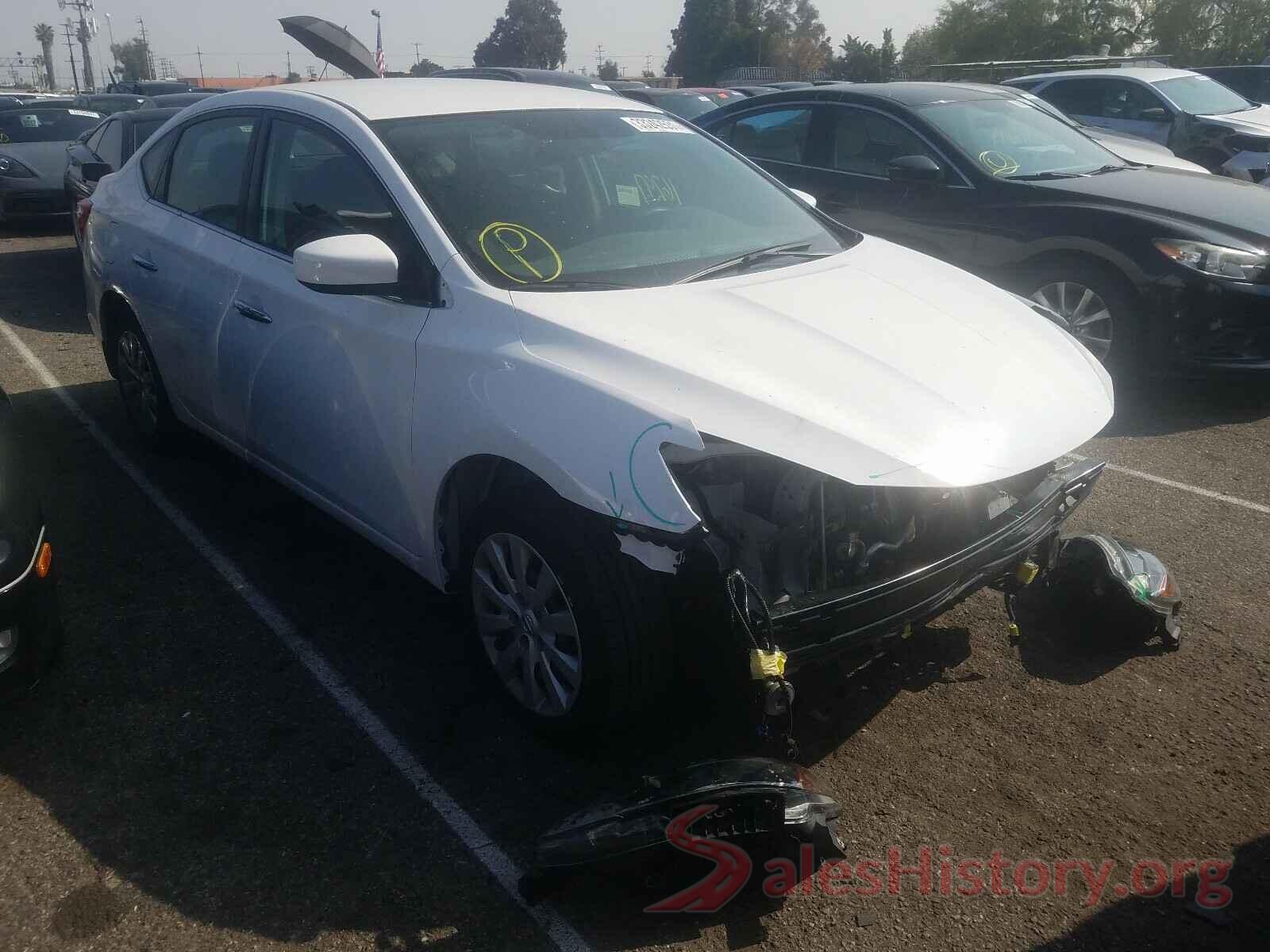 3N1AB7AP2KY424536 2019 NISSAN SENTRA