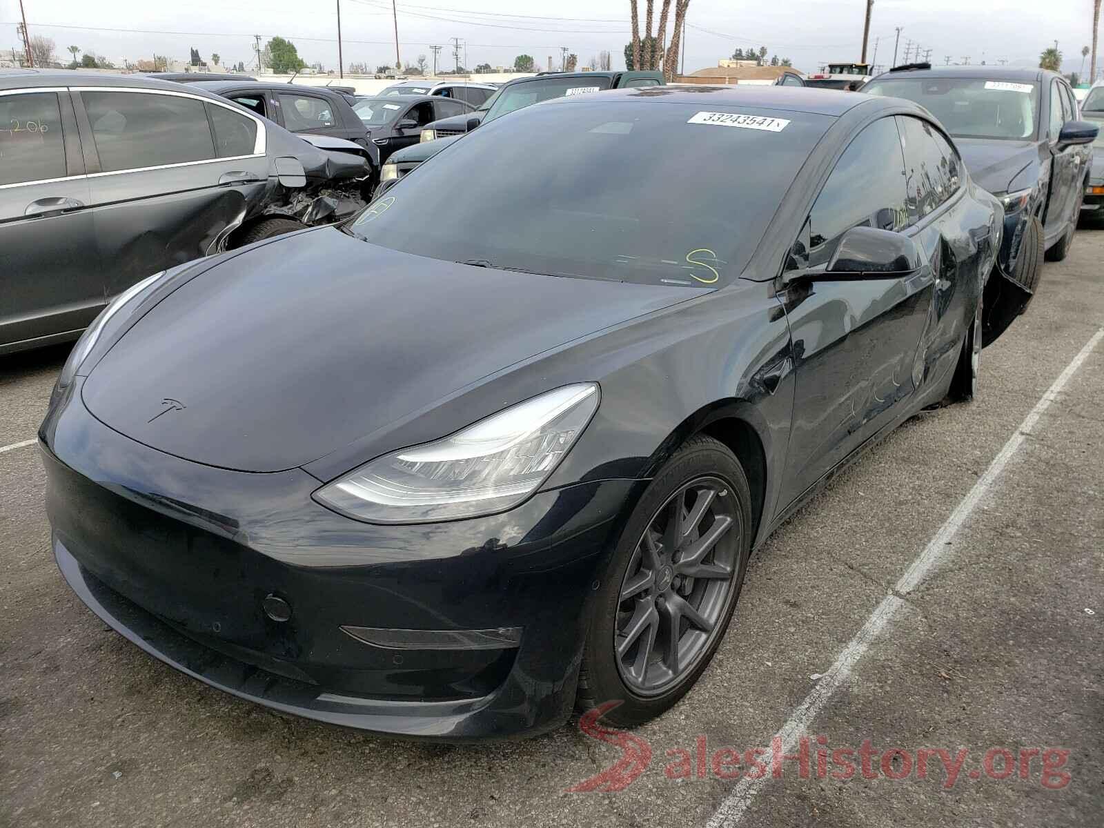 5YJ3E1EA7JF075898 2018 TESLA MODEL 3