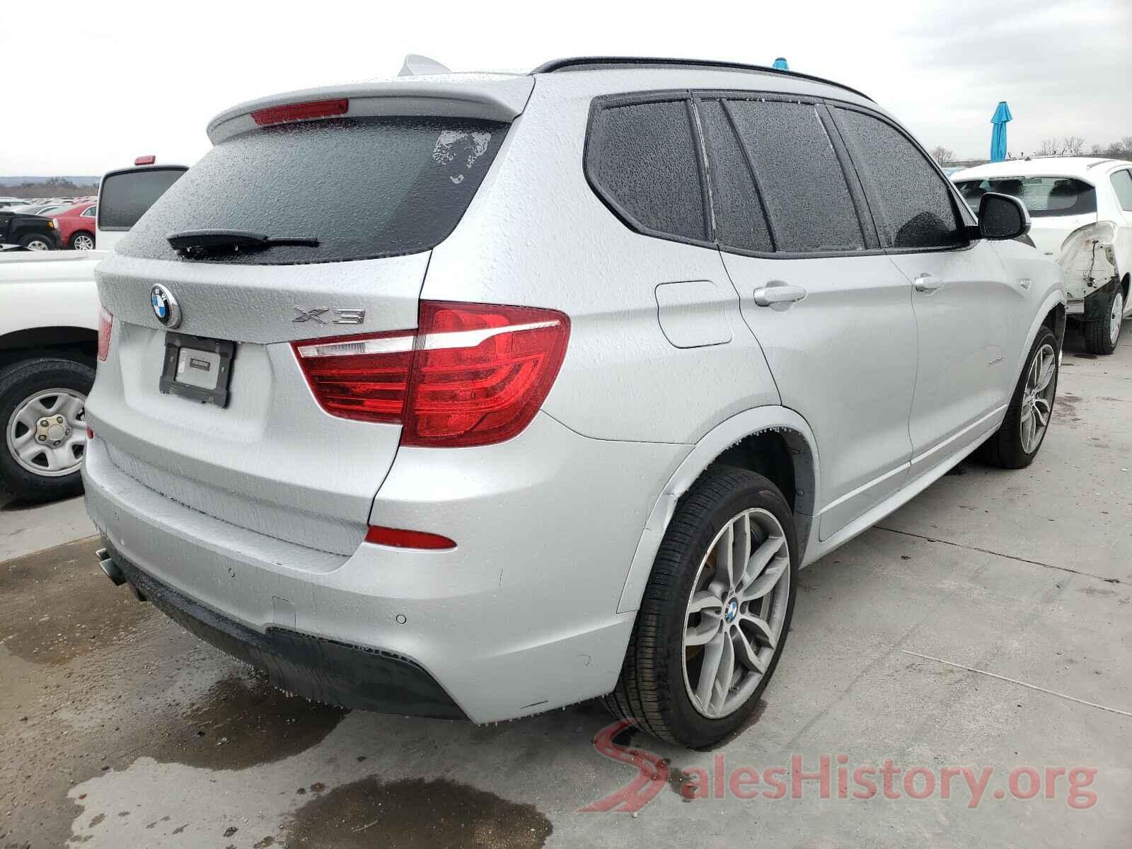 5UXWZ7C35H0V90401 2017 BMW X3