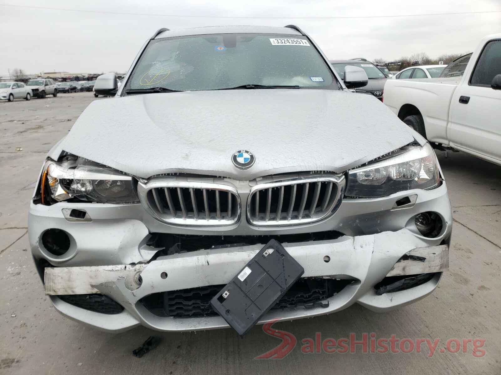 5UXWZ7C35H0V90401 2017 BMW X3