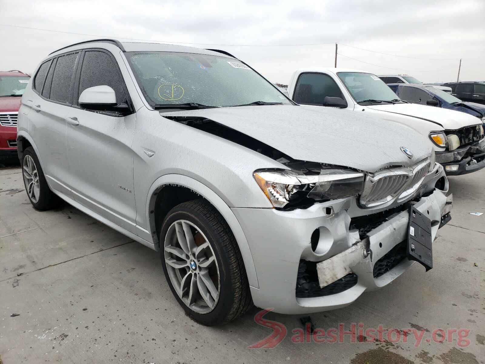 5UXWZ7C35H0V90401 2017 BMW X3