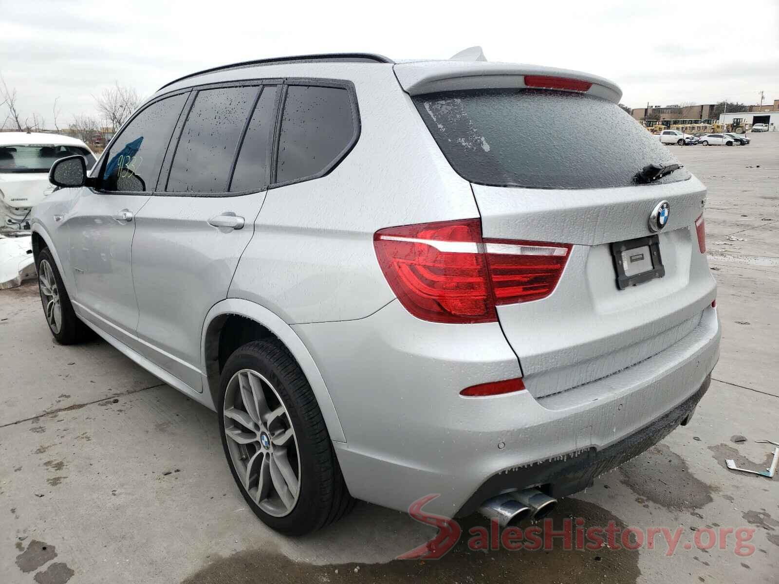 5UXWZ7C35H0V90401 2017 BMW X3