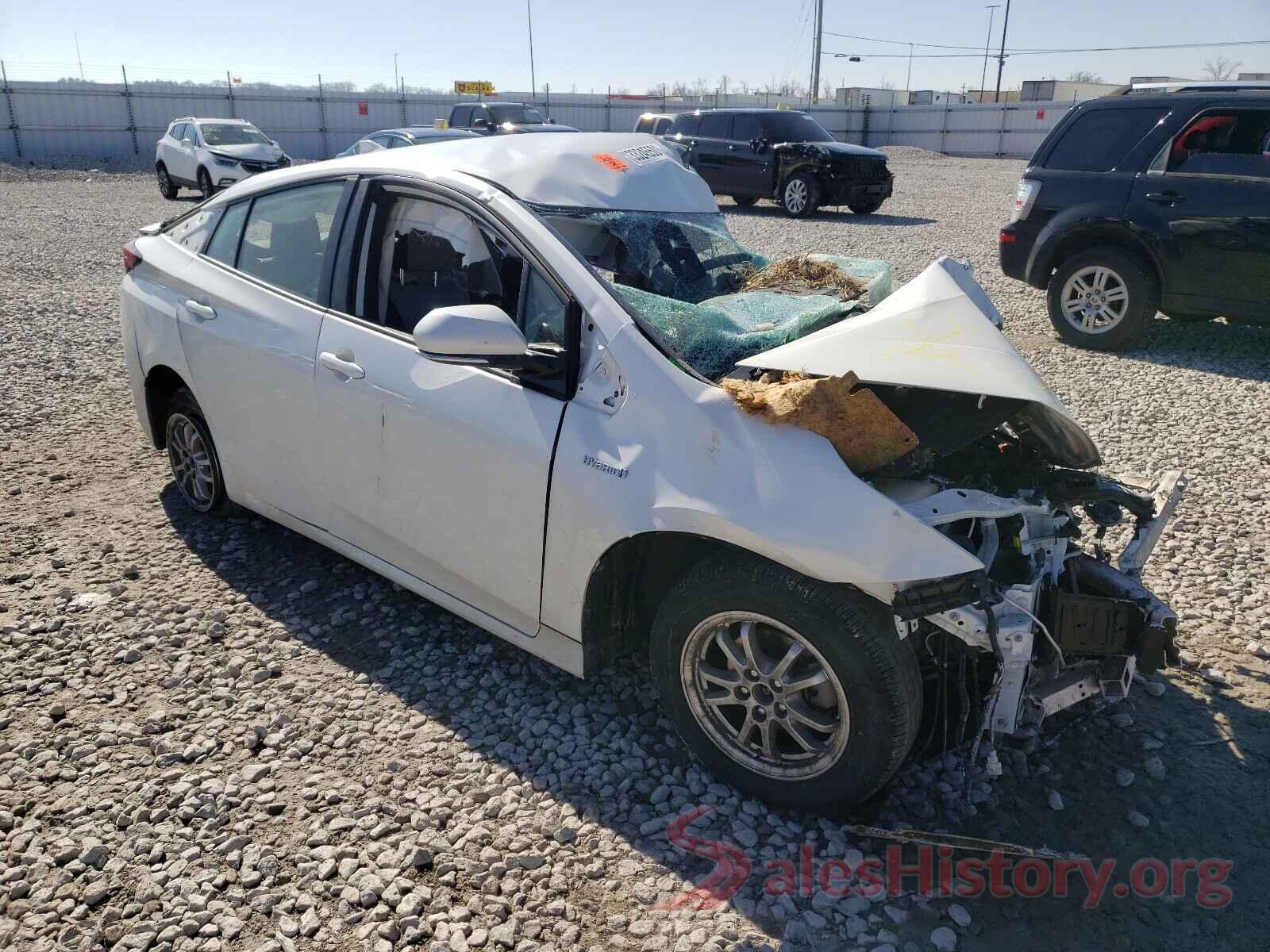 JTDKARFU7K3077518 2019 TOYOTA PRIUS