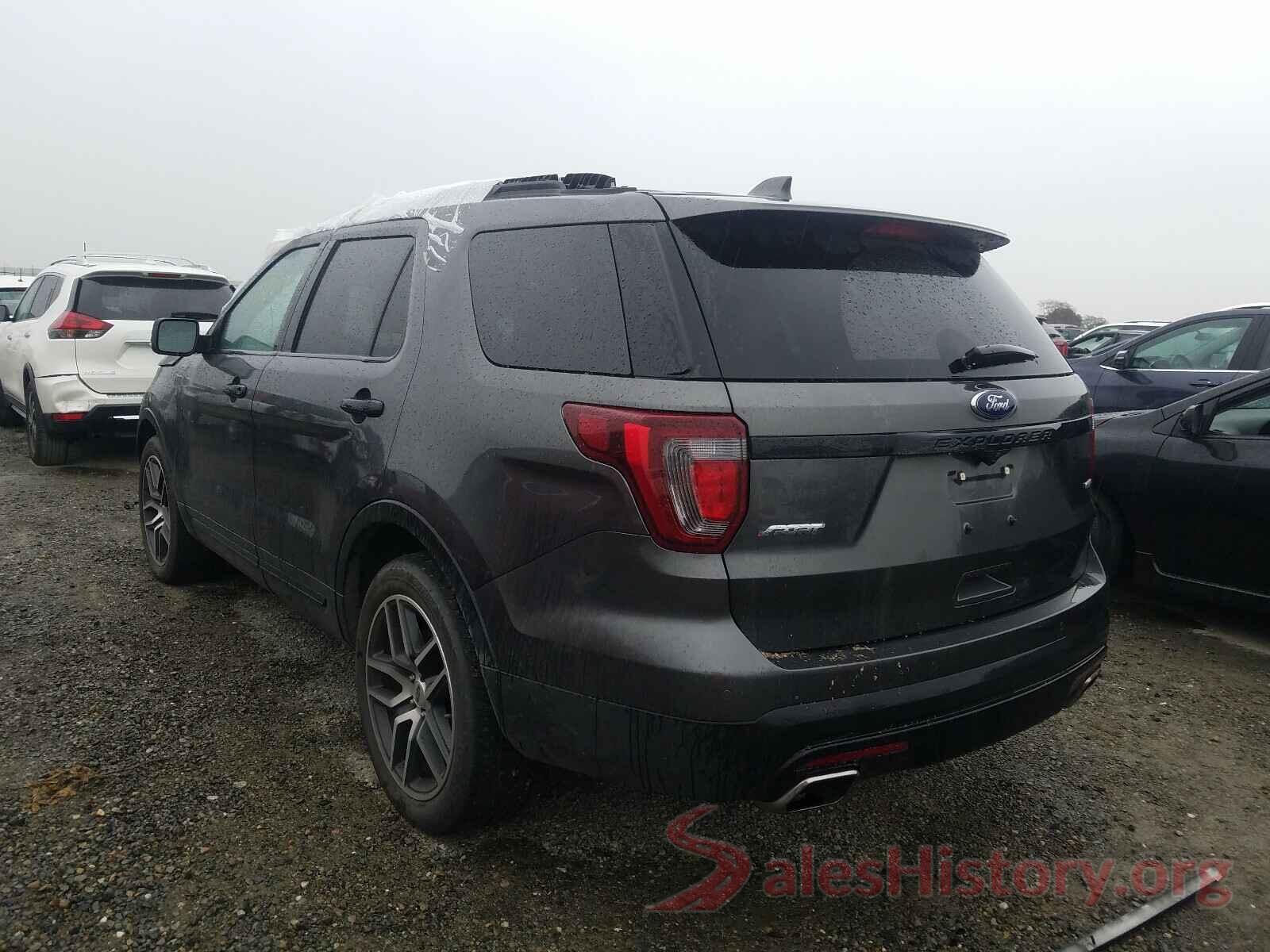 1FM5K8GT4HGD91182 2017 FORD EXPLORER