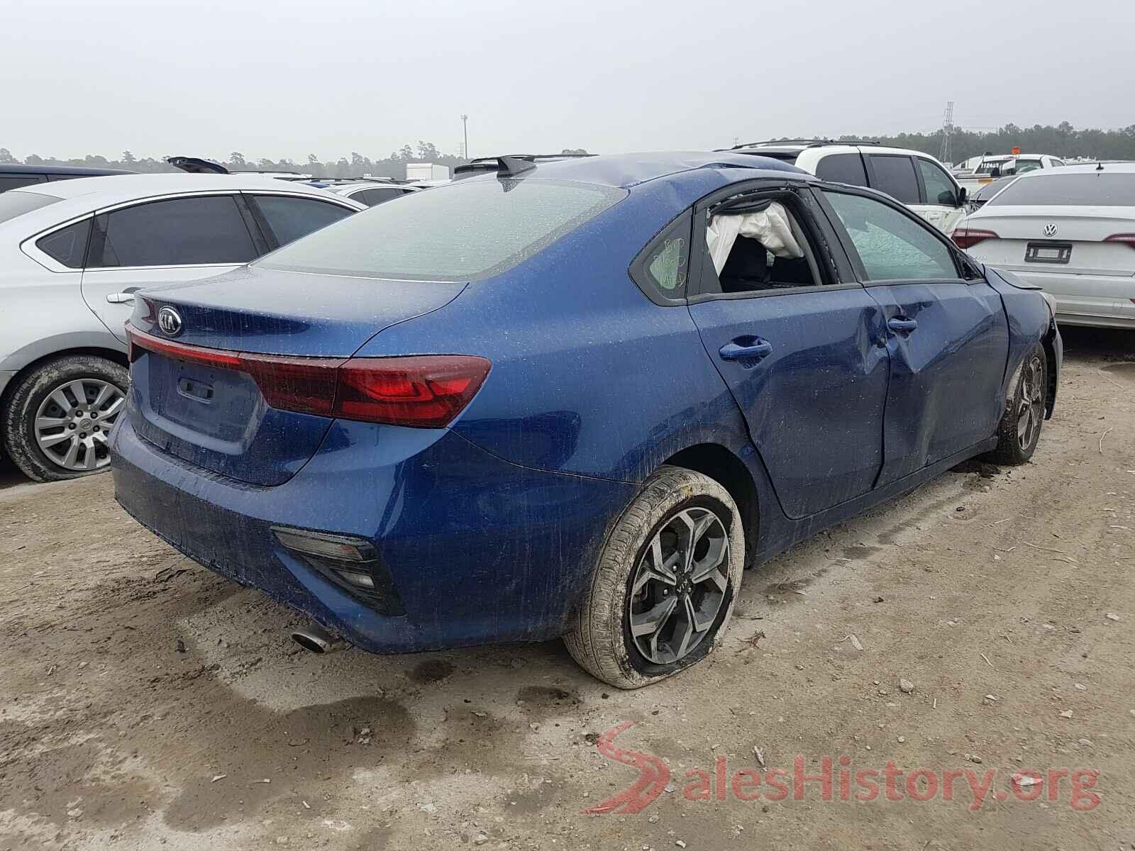 3KPF24ADXLE255067 2020 KIA FORTE