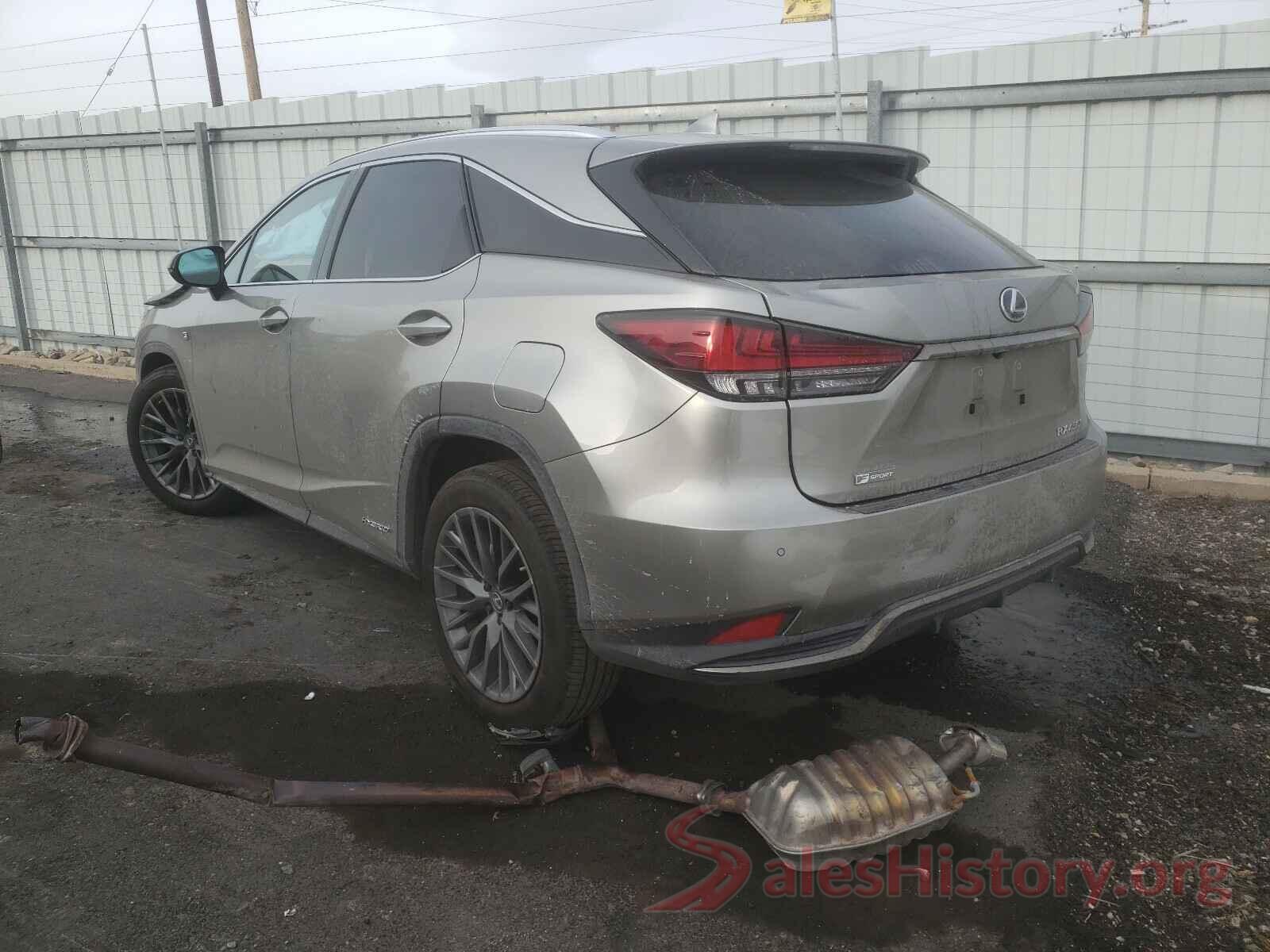 2T2YGMDAXLC051021 2020 LEXUS RX450