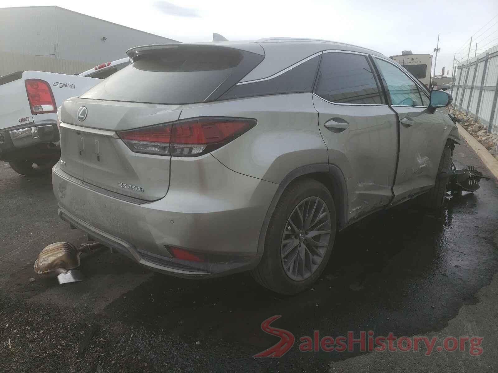 2T2YGMDAXLC051021 2020 LEXUS RX450