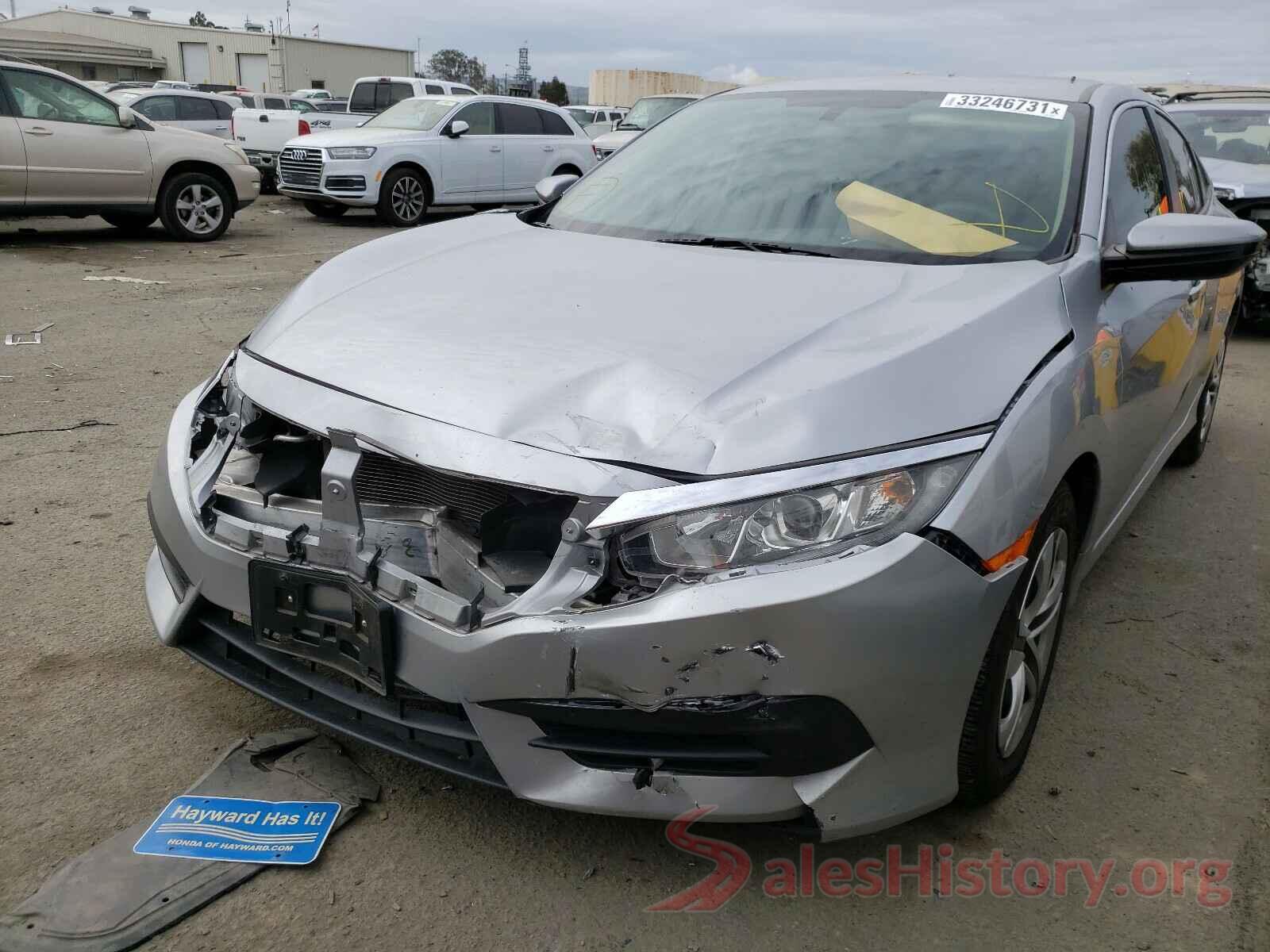 19XFC2F54GE250830 2016 HONDA CIVIC