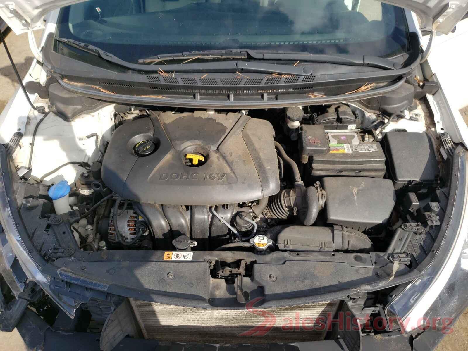 KNAFK4A69G5602811 2016 KIA FORTE