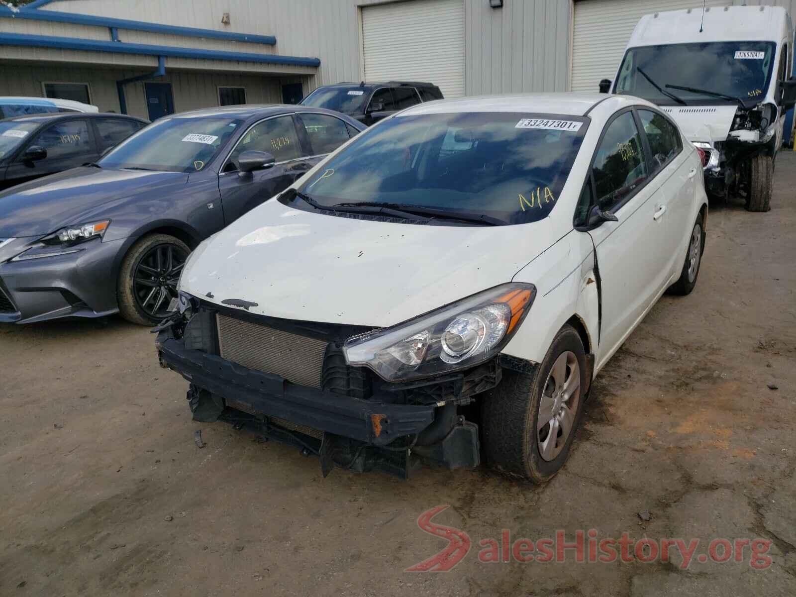 KNAFK4A69G5602811 2016 KIA FORTE