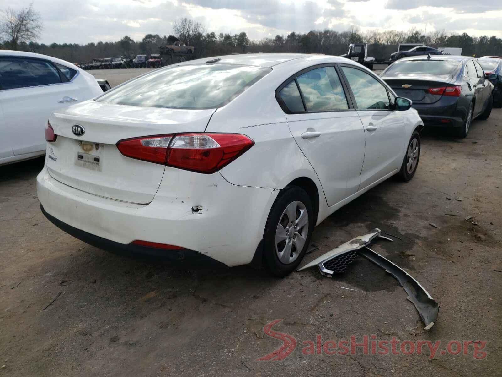 KNAFK4A69G5602811 2016 KIA FORTE