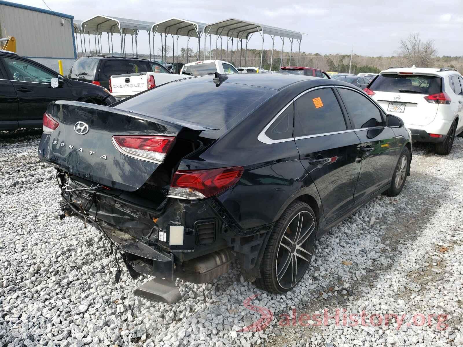 5NPE24AF0JH607143 2018 HYUNDAI SONATA