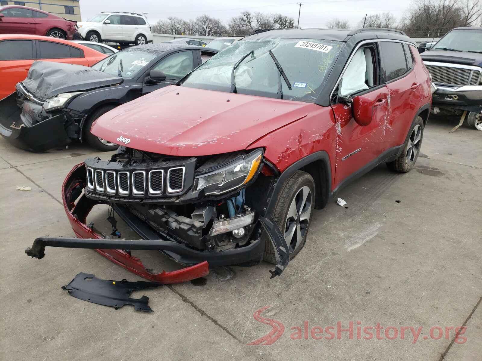 3C4NJCBB2JT287087 2018 JEEP COMPASS