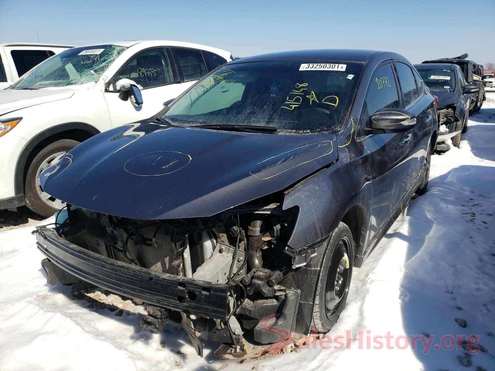 3N1AB7AP3KY415148 2019 NISSAN SENTRA