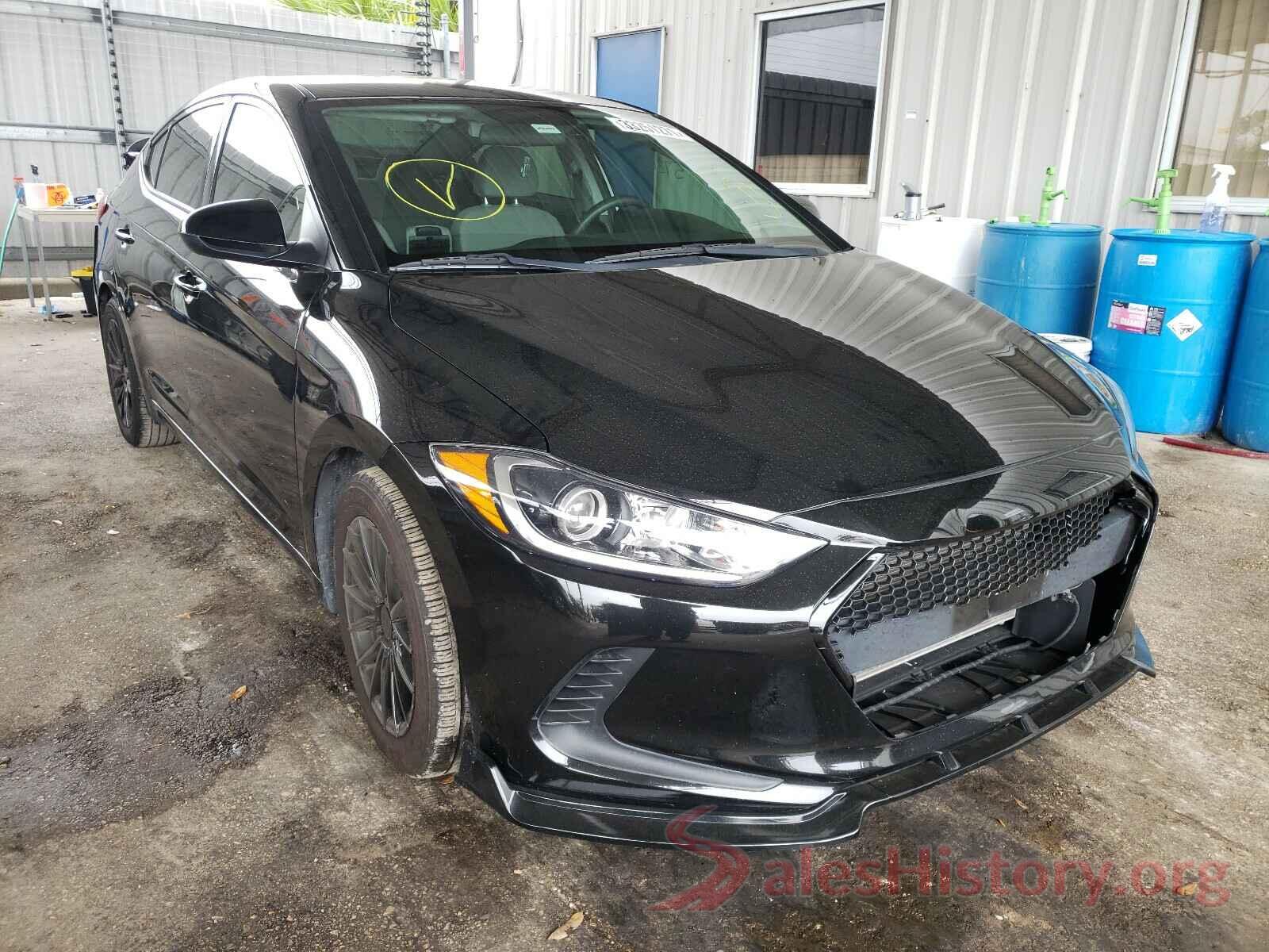 5NPD84LF8JH253640 2018 HYUNDAI ELANTRA