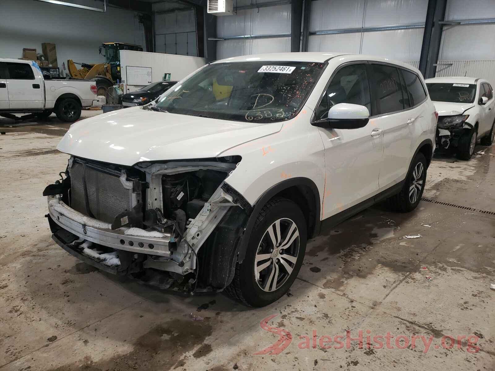 5FNYF6H39GB066383 2016 HONDA PILOT