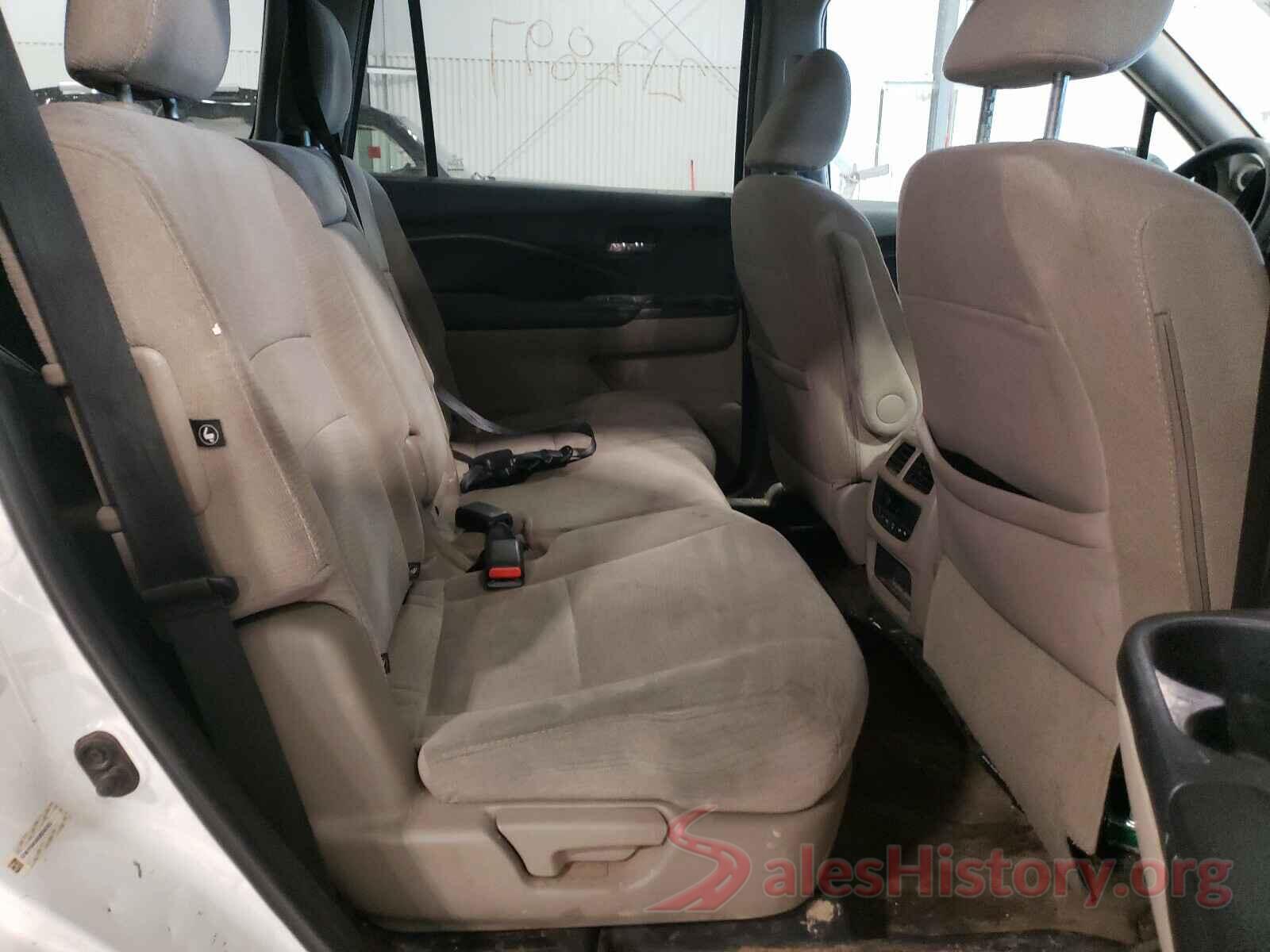 5FNYF6H39GB066383 2016 HONDA PILOT