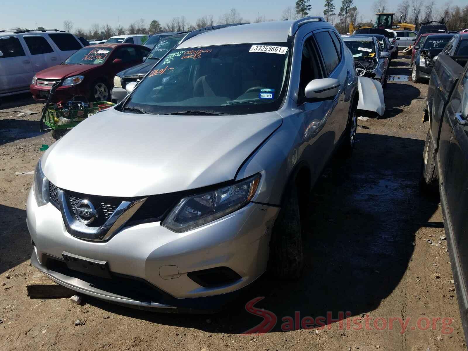 KNMAT2MT3GP732491 2016 NISSAN ROGUE