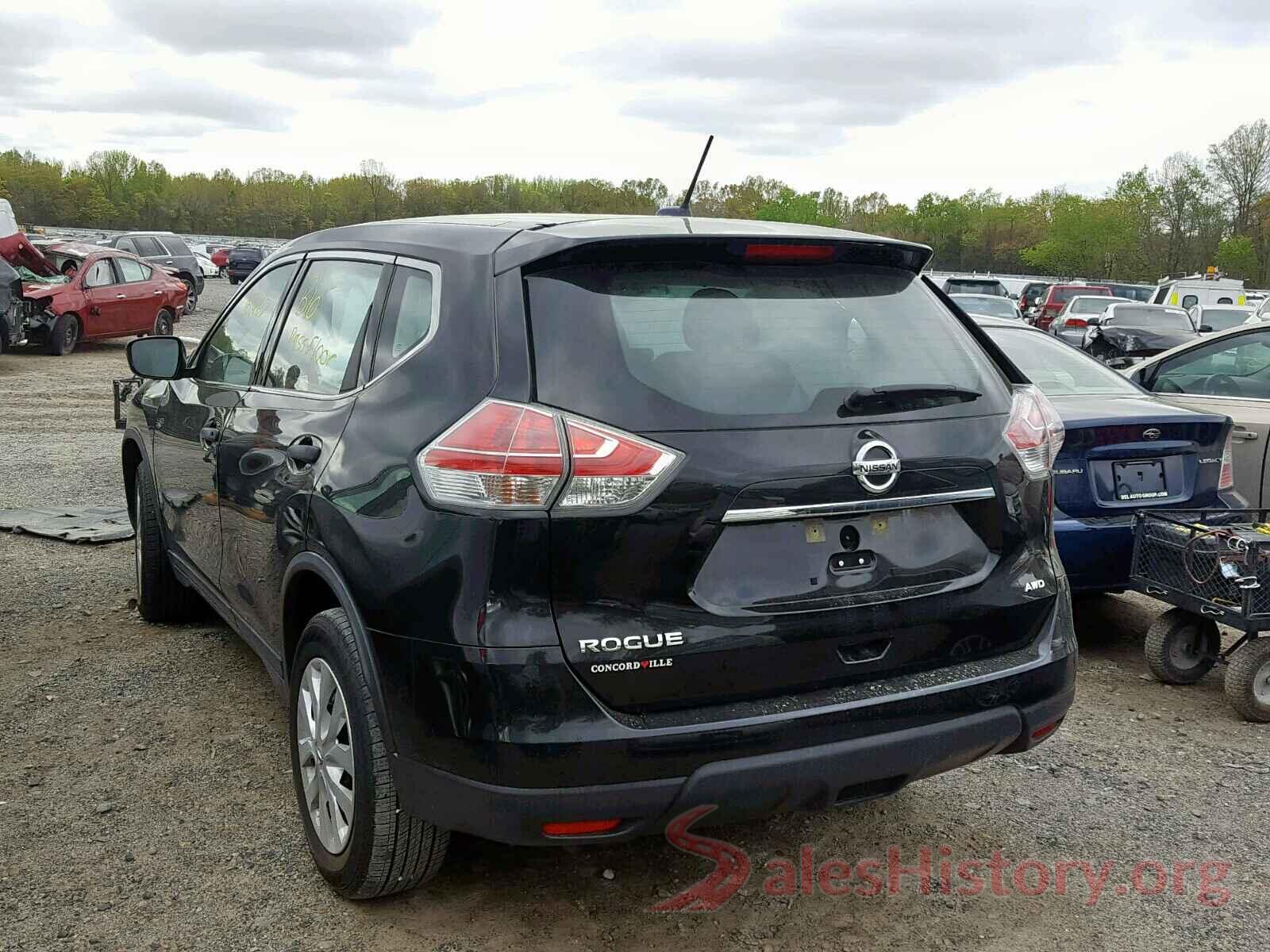 KNMAT2MV9GP650850 2016 NISSAN ROGUE S