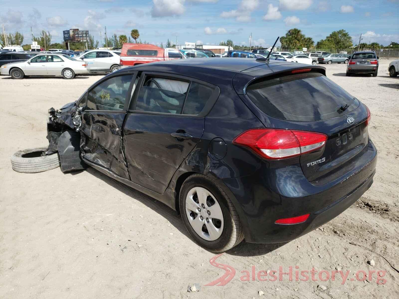 KNAFK5A87H5713690 2017 KIA FORTE