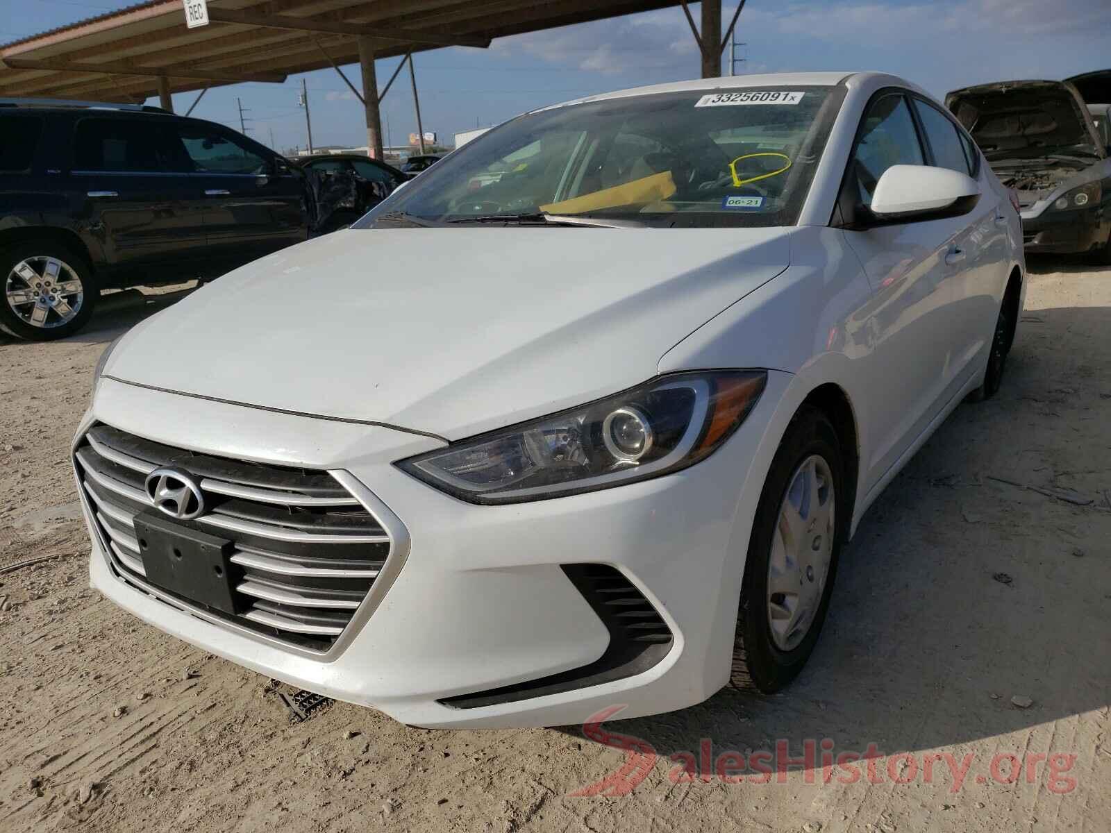 5NPD74LF7HH171475 2017 HYUNDAI ELANTRA