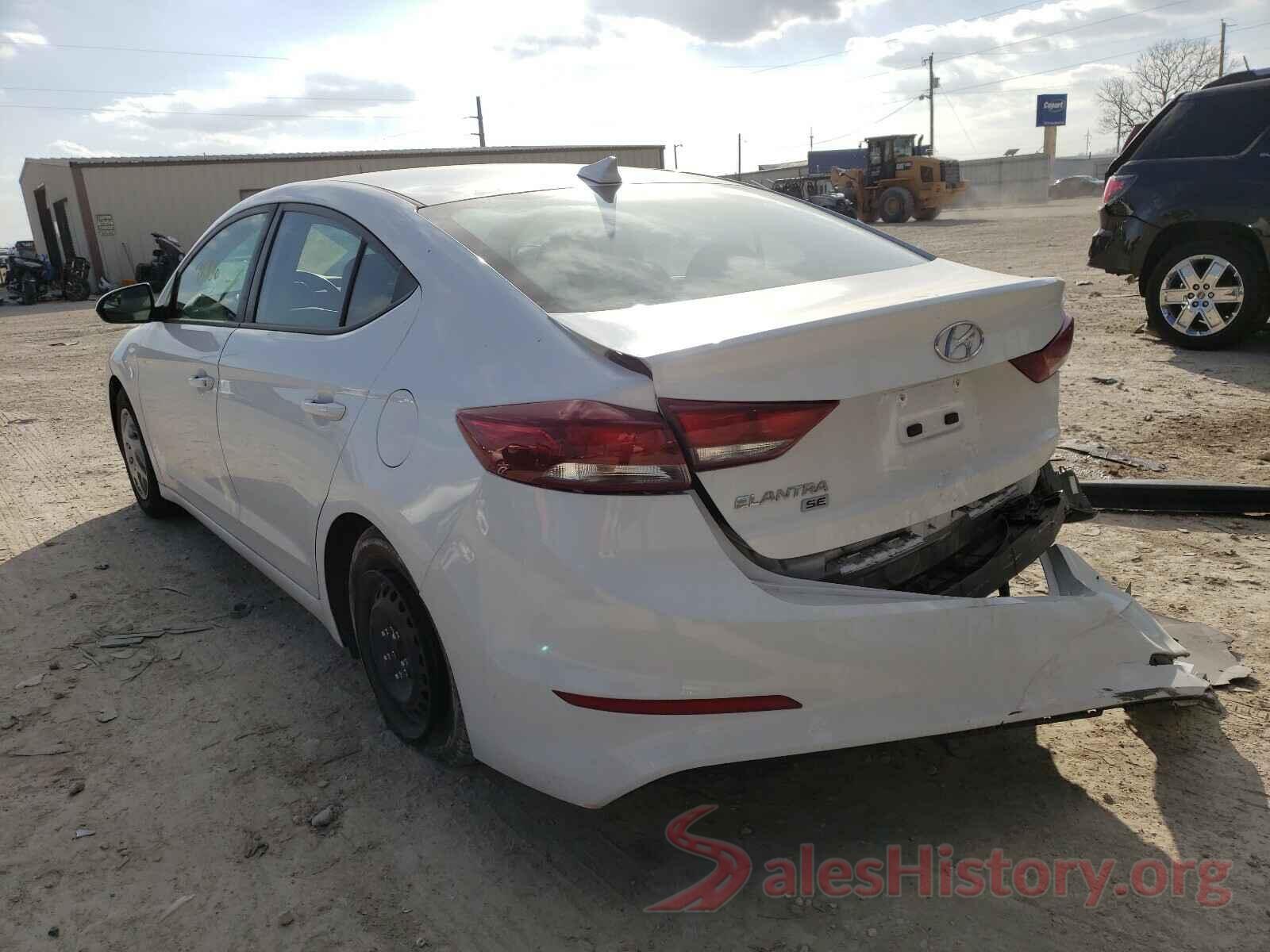 5NPD74LF7HH171475 2017 HYUNDAI ELANTRA