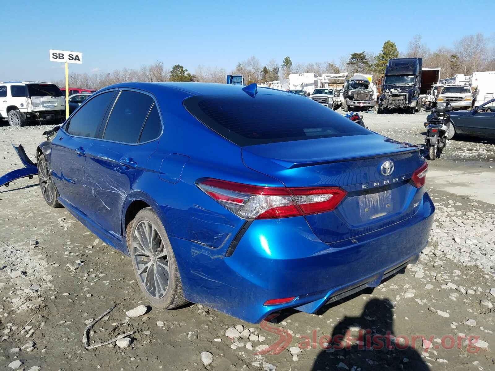 4T1B11HK7KU226397 2019 TOYOTA CAMRY