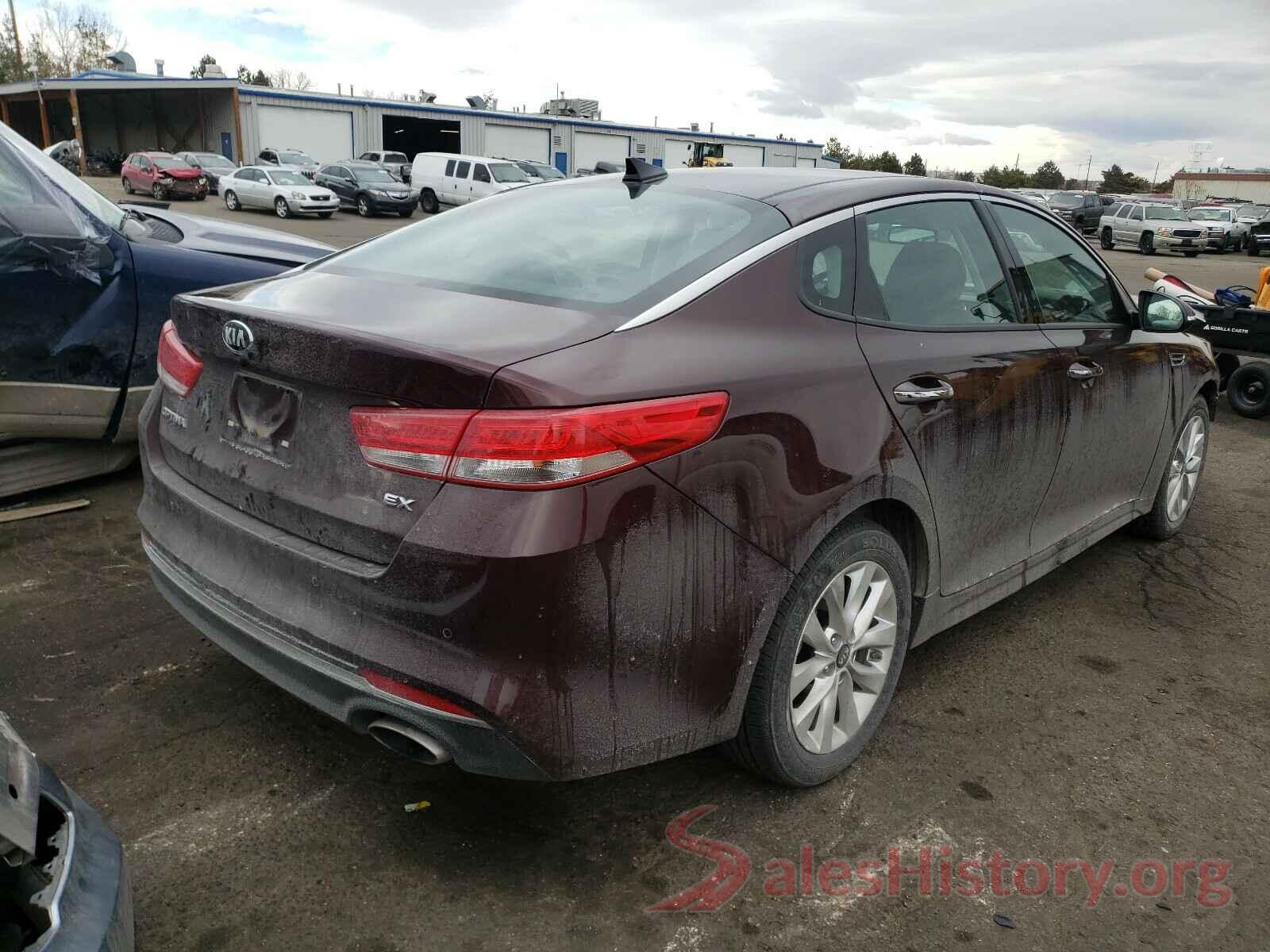 5XXGU4L33GG086848 2016 KIA OPTIMA