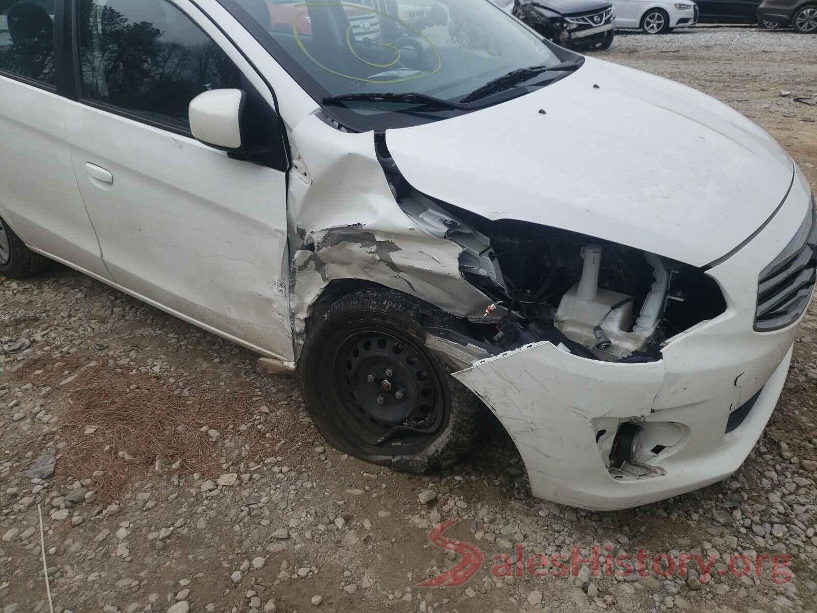 ML32F3FJ8JHF00893 2018 MITSUBISHI MIRAGE