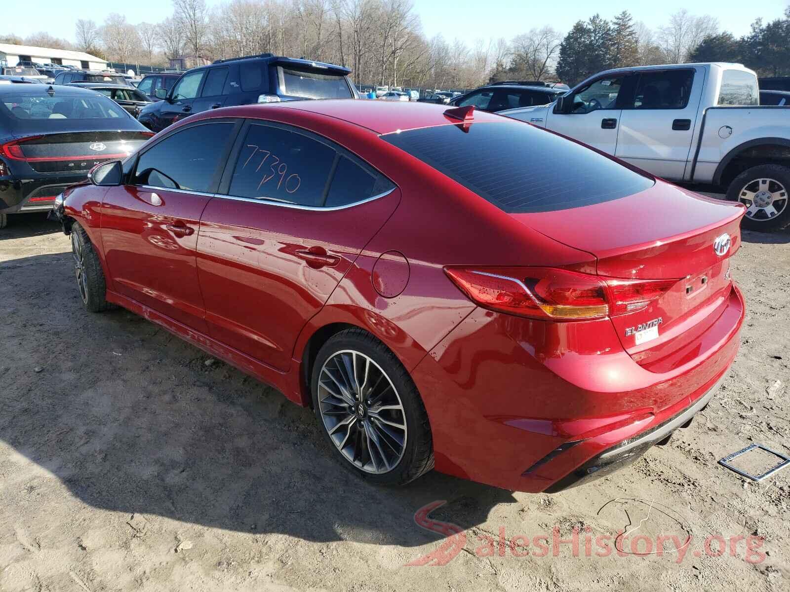 KMHD04LB5JU466891 2018 HYUNDAI ELANTRA