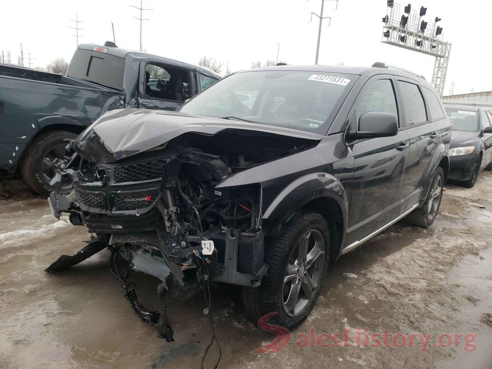 3C4PDDGG1HT695990 2017 DODGE JOURNEY