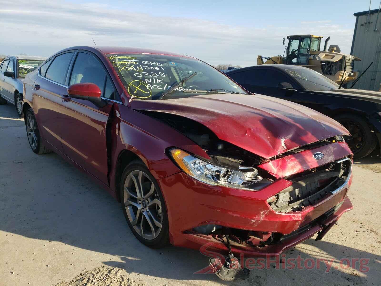 3FA6P0HD5HR335012 2017 FORD FUSION