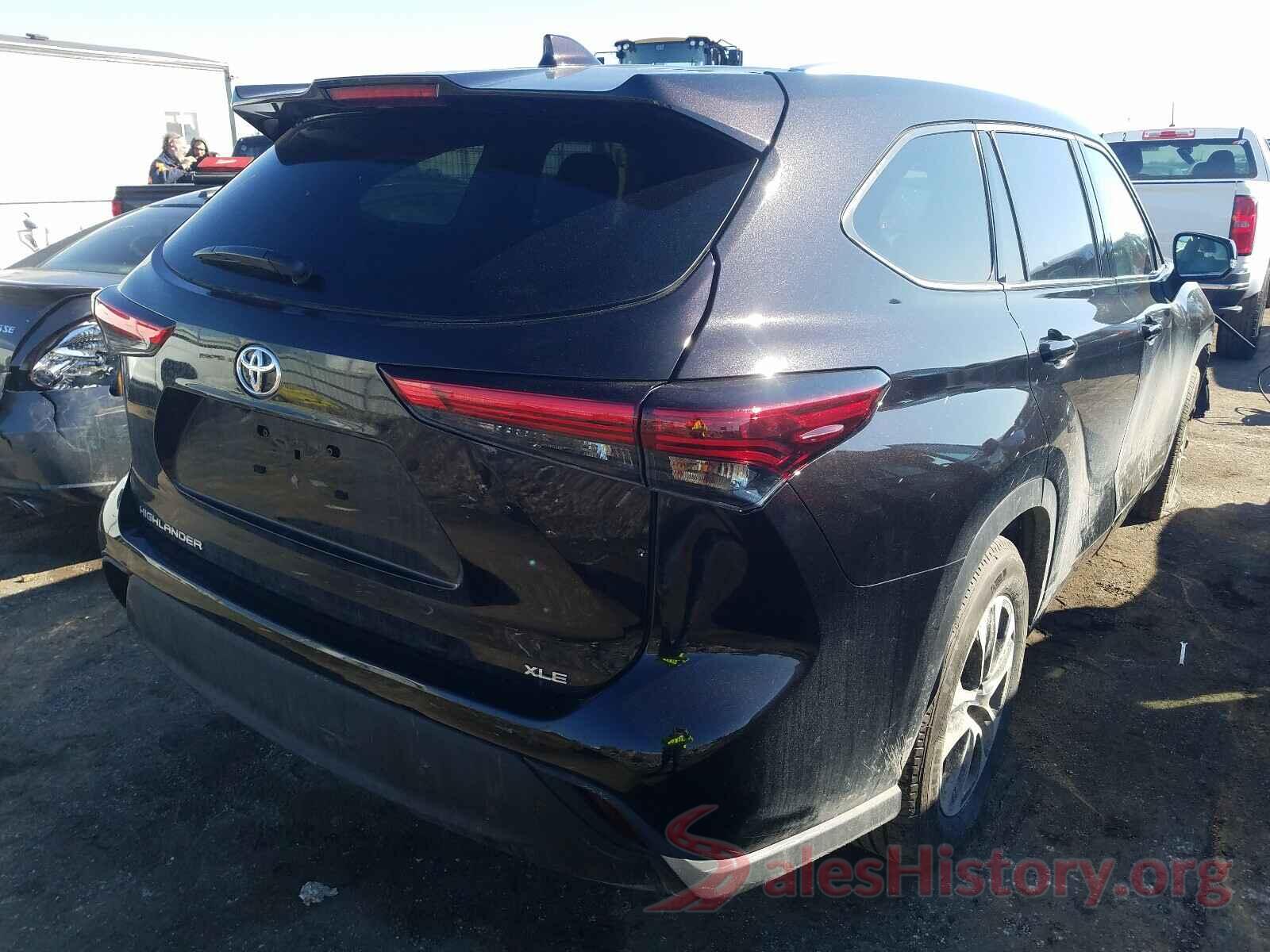 5TDGZRAH0MS041132 2021 TOYOTA HIGHLANDER