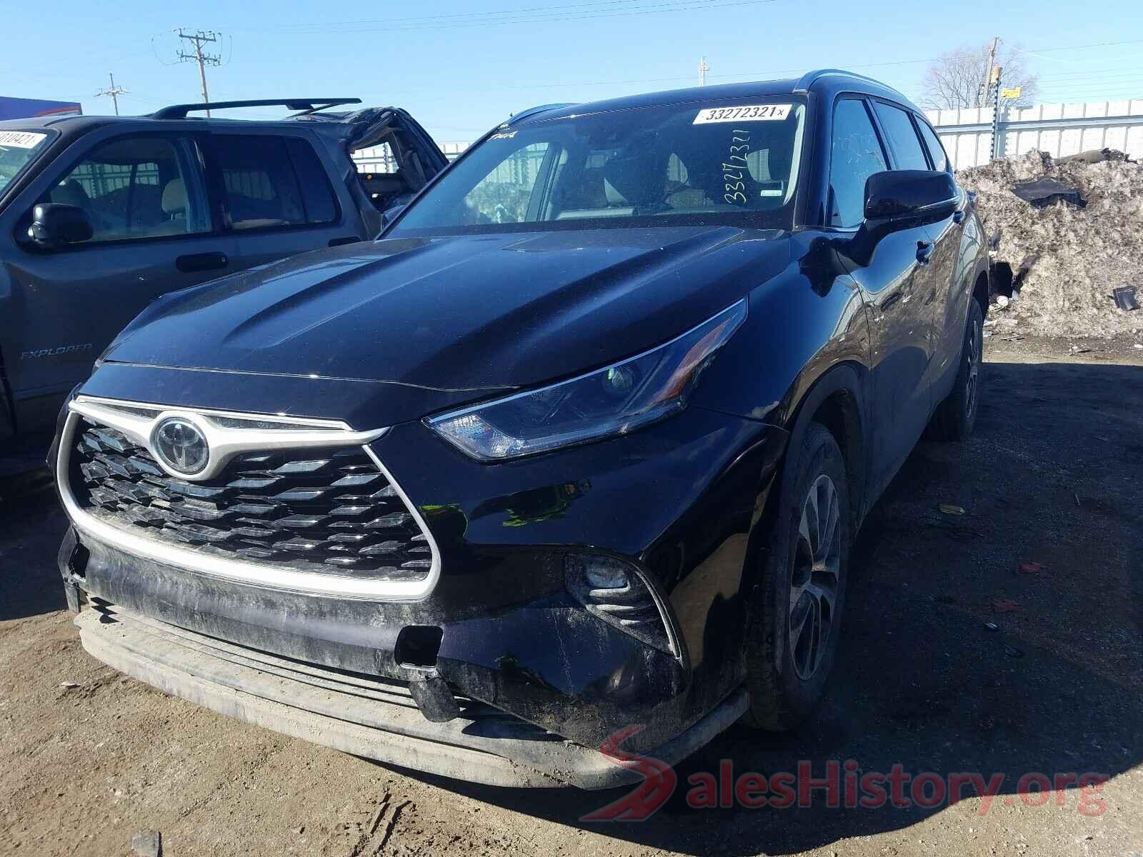 5TDGZRAH0MS041132 2021 TOYOTA HIGHLANDER