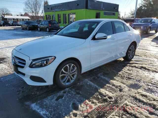 55SWF4KB4HU223944 2017 MERCEDES-BENZ C CLASS