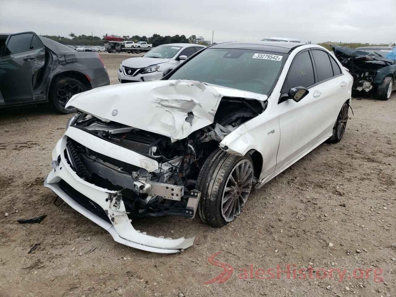 55SWF6EB0HU186513 2017 MERCEDES-BENZ C-CLASS