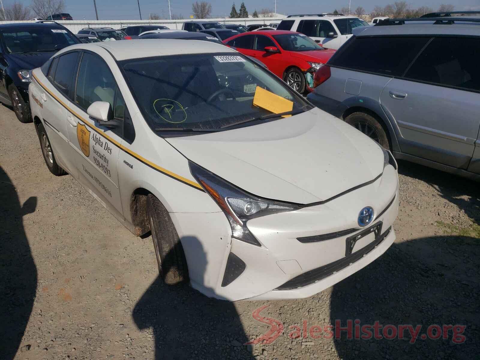 JTDKBRFU6G3020022 2016 TOYOTA PRIUS